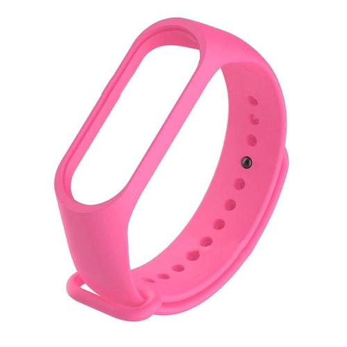 Ремінець для Xiaomi Mi Band 3, 4 silicone hot pink Ремінець для Xiaomi Mi Band 3, 4 silicone hot pink