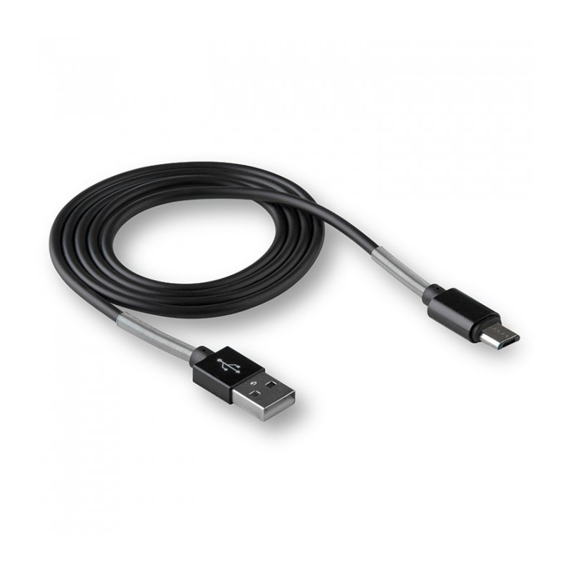 USB кабель Walker C720 microUSB 2 метри black