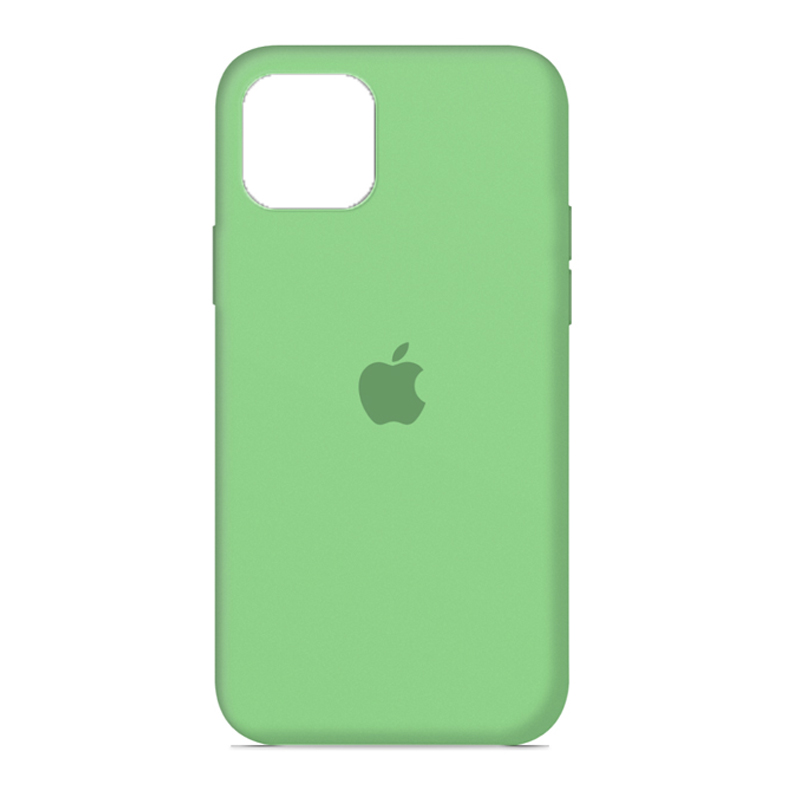 Накладка Original Silicone Case iPhone 12 Pro Max green