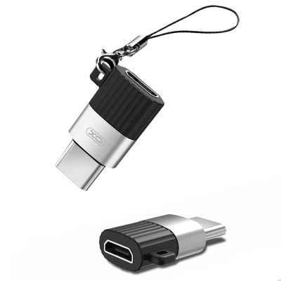 Перехідник microUSB на Type-C XO NB149-A