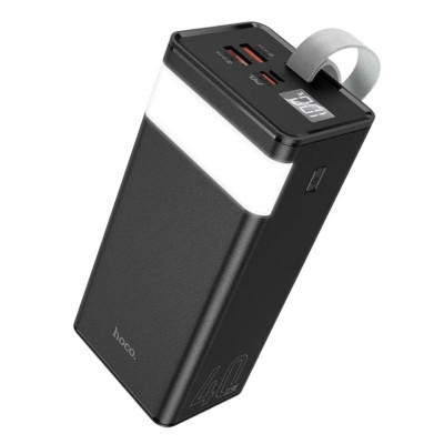 Зовнішній акумулятор Hoco J86 40000 mAh QC 22.5W PD 20W black Зовнішній акумулятор Hoco J86 40000 mAh QC 22.5W PD 20W black
