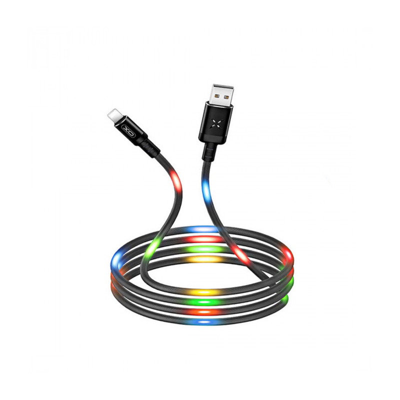 USB кабель XO NB108 Lightning black