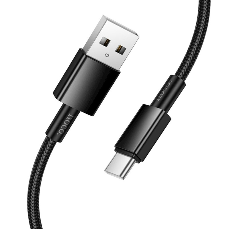 USB кабель Hoco X119 Type-C black USB кабель Hoco X119 Type-C black