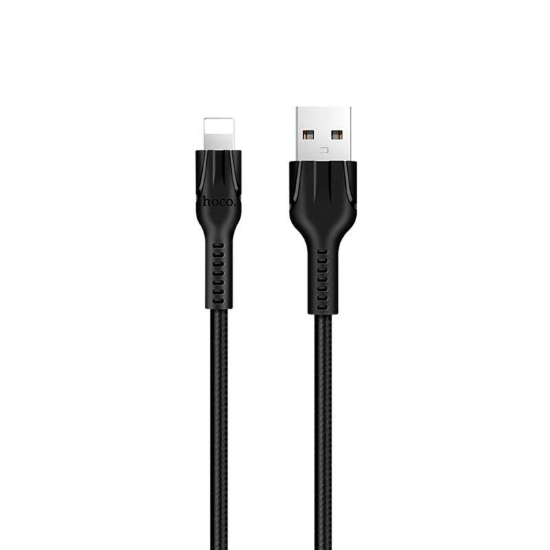 USB кабель Hoco U31 Benay Lightning black
