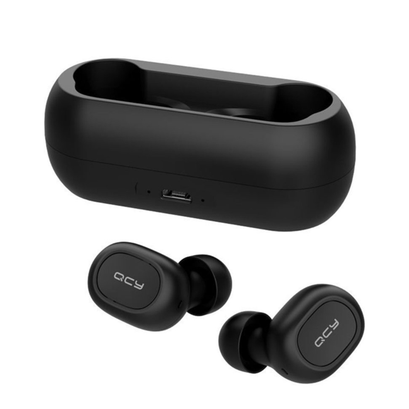 Навушники Bluetooth QCY T1C black