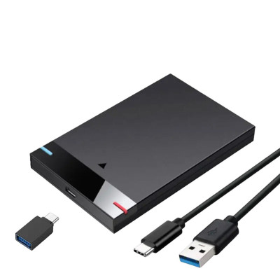 Зовнішня кишеня 2,5 дюйма USB - Type-C black Зовнішня кишеня 2,5 дюйма USB - Type-C black
