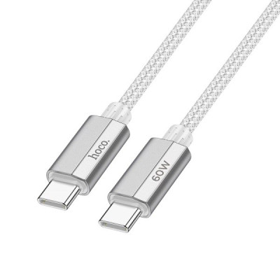 USB кабель Hoco U134 Type-C to Type-C gray 1.2m USB кабель Hoco U134 Type-C to Type-C gray 1.2m