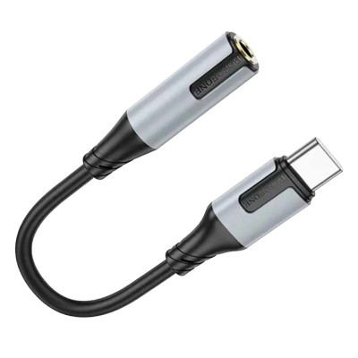 Перехідник на навушники з 3.5 на Type-C Borofone BV19