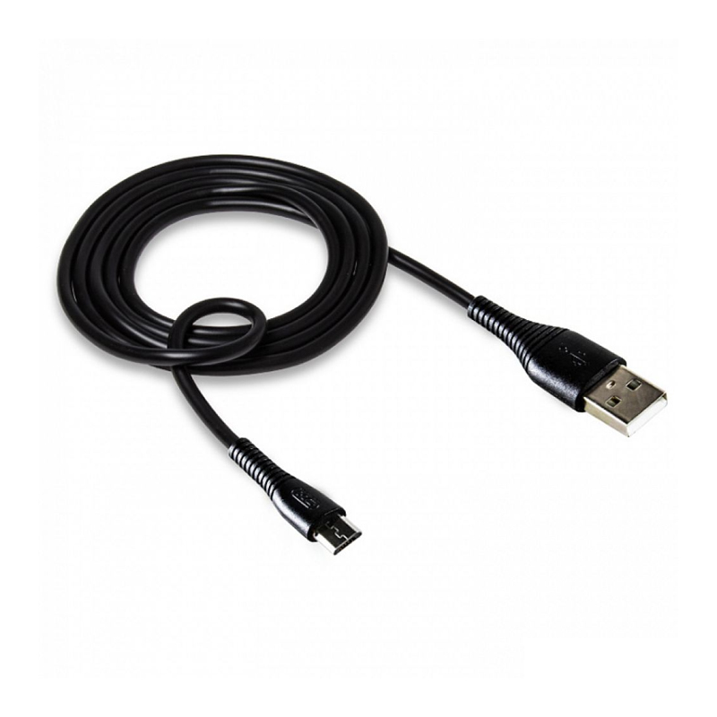 USB кабель XO NB153 microUSB black