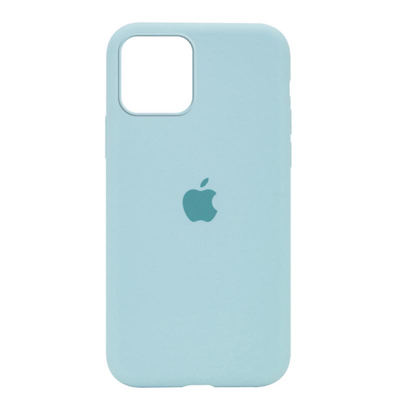 Накладка Original Silicone Case iPhone 12, 12 Pro turguoise