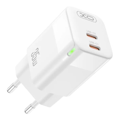 Зарядний пристрій XO CE07 35W white Зарядний пристрій XO CE07 35W white