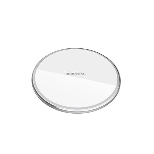 Бездротовий зарядний пристрій Borofone BQ3 silver