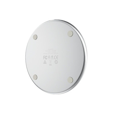 Бездротовий зарядний пристрій Borofone BQ3 silver