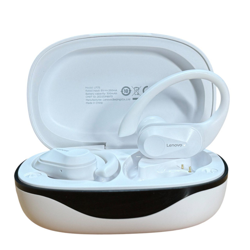 Навушники Bluetooth Lenovo Live Pods LP75 white