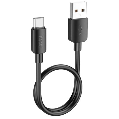 USB кабель Hoco X96 Hyper 27W Type-C black 0.25m USB кабель Hoco X96 Hyper 27W Type-C black 0.25m
