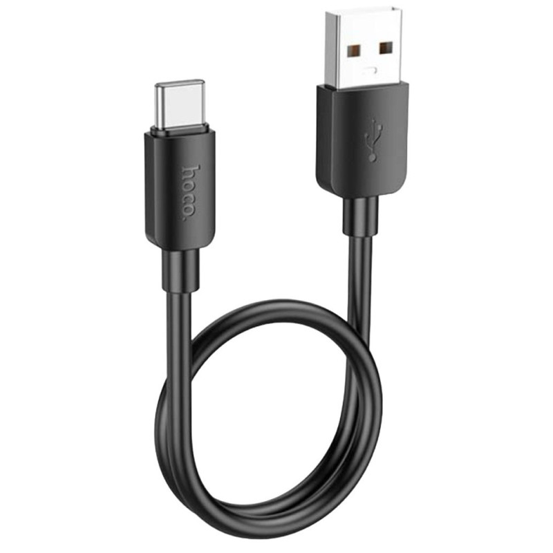 USB кабель Hoco X96 Hyper 27W Type-C black 0.25m