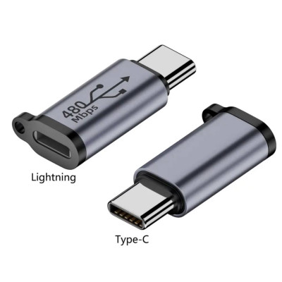 Перехідник Lightning на Type-C