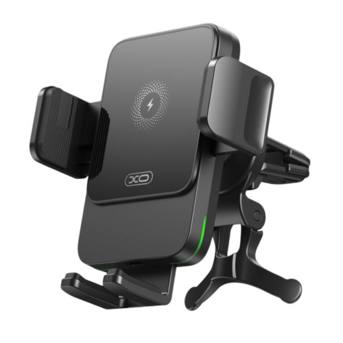 Автотримач XO WX041 wireless charging black Автотримач XO WX041 wireless charging black