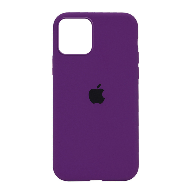 Накладка Original Silicone Case iPhone 13 Pro (30 violet) Full