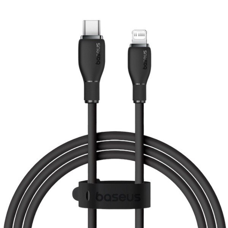 USB кабель Baseus Type-C to Lightning P10355701111-00, 20W, 1.2 метри black