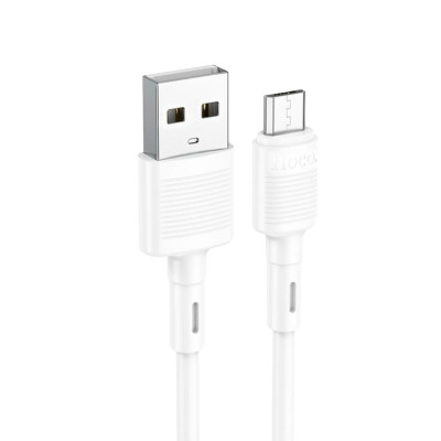 USB кабель Hoco X83 microUSB white USB кабель Hoco X83 microUSB white