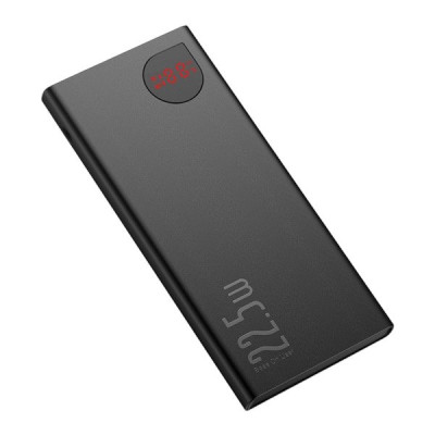 Зовнішній акумулятор Baseus Adaman Metal 22.5W 10000mAh Black PPAD070001 Зовнішній акумулятор Baseus Adaman Metal 22.5W 10000mAh Black PPAD070001