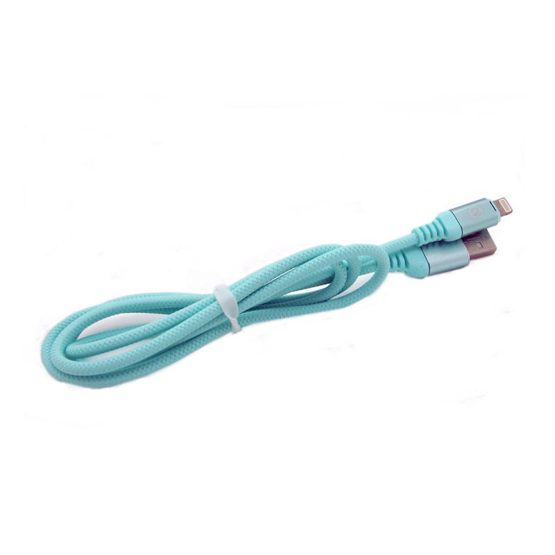 USB кабель Walker C560 Lightning green