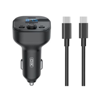 FM трансмітер XO BCC18 з кабелем Type-C to Type-C FM трансмітер XO BCC18 з кабелем Type-C to Type-C