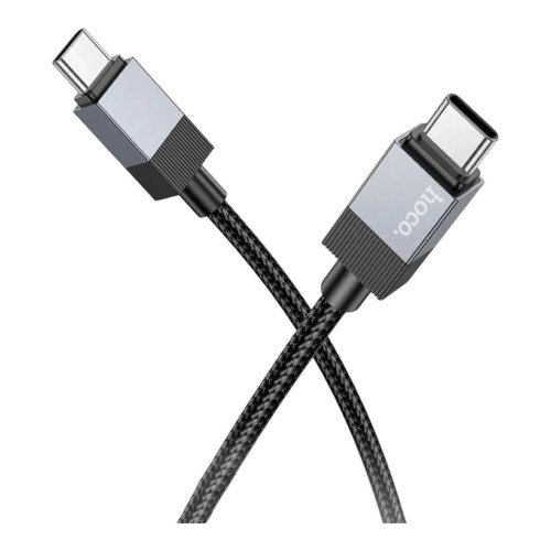USB кабель Hoco X110 Type-C to Type-C 60W black USB кабель Hoco X110 Type-C to Type-C 60W black