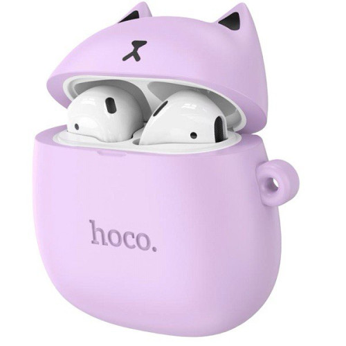 Навушники Bluetooth Hoco EW45 lilac cat Навушники Bluetooth Hoco EW45 lilac cat