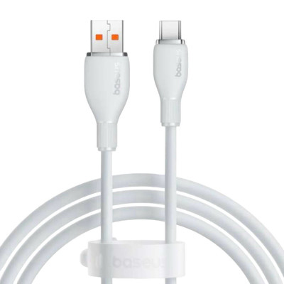 USB кабель Baseus Lightning P10355700221-01 white 2m USB кабель Baseus Lightning P10355700221-01 white 2m