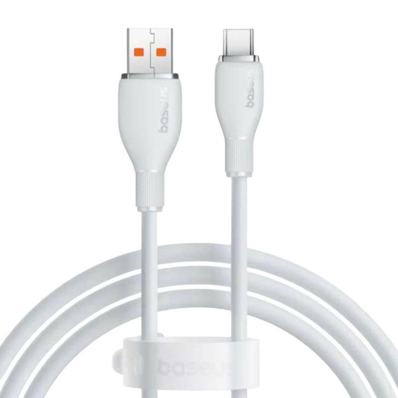 USB кабель Baseus Lightning P10355700221-01 white 2m