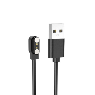 Кабель USB для заряджання Cмарт годинників магнітний Hoco Y20 2 pin (2,5 x 8 мм)