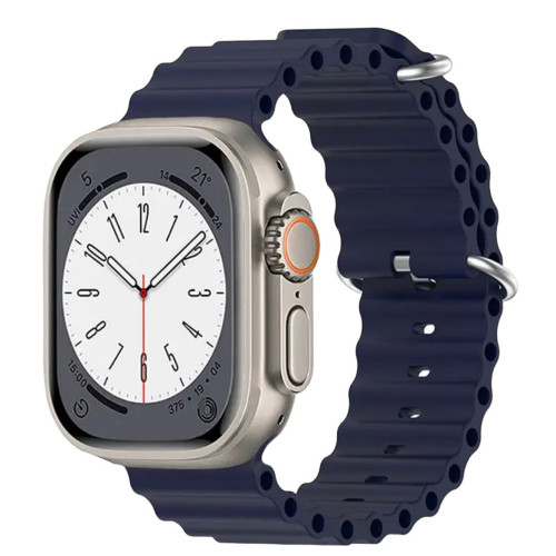 Ремінець для Apple Watch Ocean Band 42, 44, 45, 49 midnight blue Ремінець для Apple Watch Ocean Band 42, 44, 45, 49 midnight blue