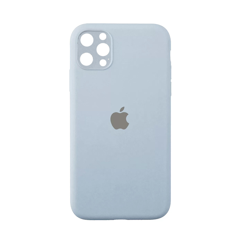 Накладка Original Silicone Case iPhone 12 Pro blue light Close Camera