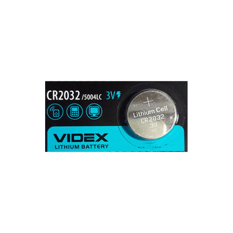 Батарейка Videx CR2032 Lithium 3V 5шт