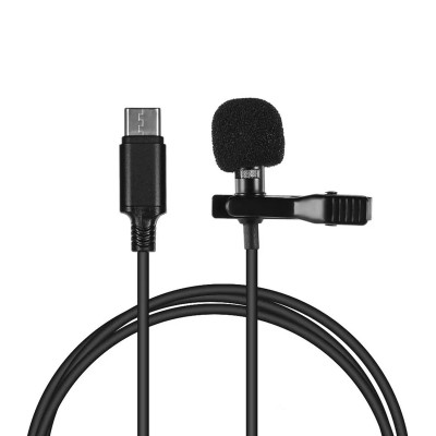 Мікрофон для телефона XO MKF02 Type-C, 2м black Мікрофон для телефона XO MKF02 Type-C, 2м black