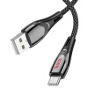USB кабель Hoco U133 Type-C black USB кабель Hoco U133 Type-C black