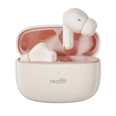 Навушники Bluetooth Realfit F3 ANC beige gold Навушники Bluetooth Realfit F3 ANC beige gold