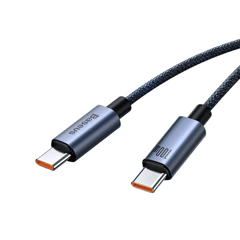 USB кабель Baseus Type-C to Type-C CAJY020001, 100W black