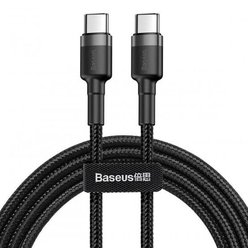 USB кабель Baseus Type-C to Type-C CATKLF-HG1 2 метри black
