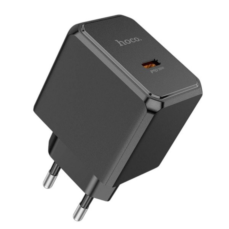 Зарядний пристрій Hoco CS15A USB-C PD 30W black