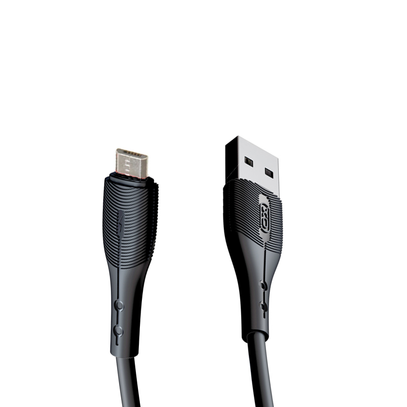 USB кабель XO NB159 microUSB black