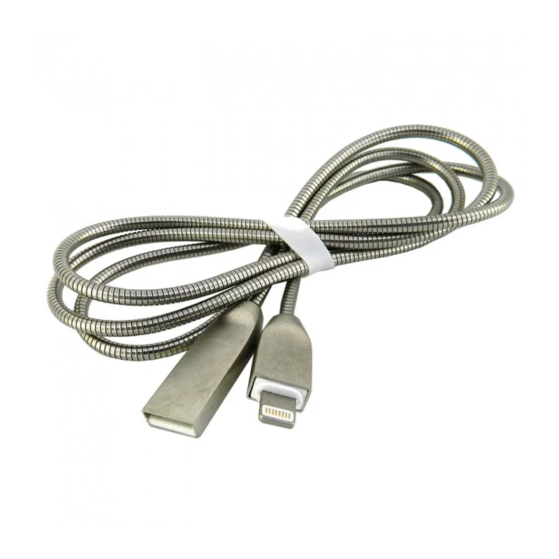 USB кабель Walker C730 Lightning silver