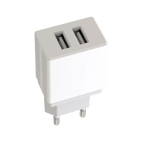 Зарядний пристрій XO L75 2 USB-A 2.4 A white Зарядний пристрій XO L75 2 USB-A 2.4 A white