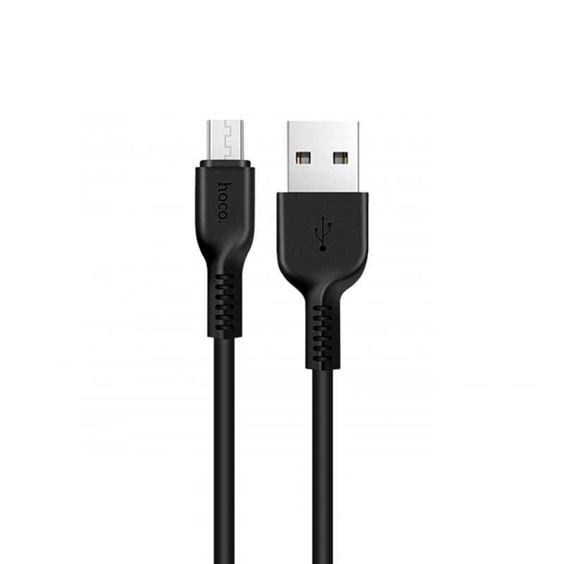 USB кабель Hoco X13 Easy Charge microUSB black