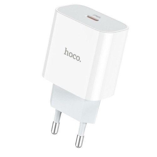 Зарядний пристрій Hoco N22 USB-C, PD25W white Зарядний пристрій Hoco N22 USB-C, PD25W white