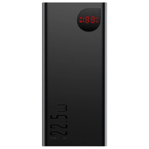 Зовнішній акумулятор Baseus Adaman Metal 22.5W 20000mAh Black PPAD070101 Зовнішній акумулятор Baseus Adaman Metal 22.5W 20000mAh Black PPAD070101