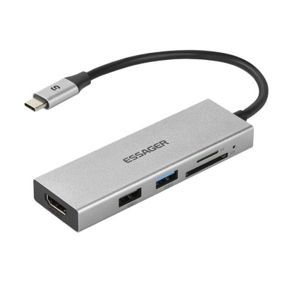 USB-hub USB-C 5 in 1 Essager
