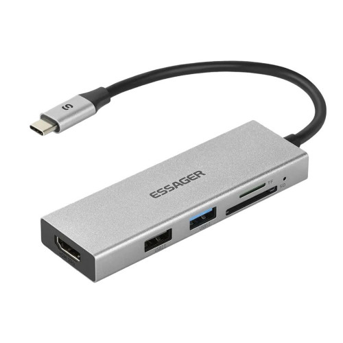 USB-hub USB-C 5 in 1 Essager